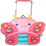 Mochila pequena, rosa, para criancas, com alcas ajustaveis, confortavel, fashion,divertida, linda, perfeita