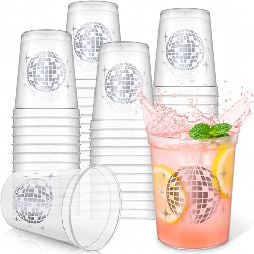 Uiifan Disco Party Cups with Straws