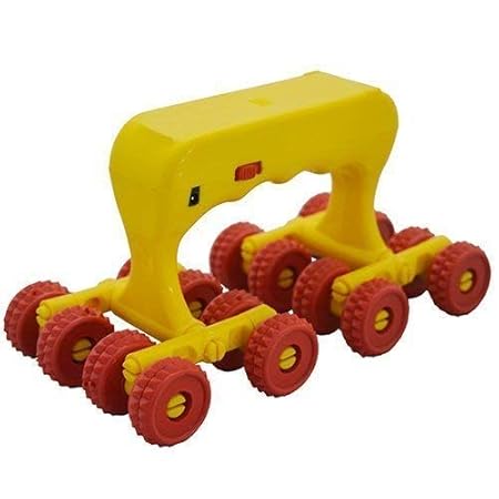Portible Full Body Care Rotates 360 Degree 16 Wheel Reflexology Magic Roller Massage with Vibration and Hand Massage Acupressure (Pack Of 1).