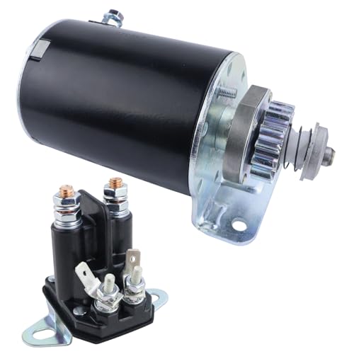 Starter & Relay for Toro TimeCutter Riding Mower and Lawn Tractor 1999-2010 miniatura 7