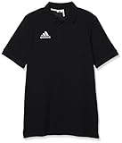  adidas TIRO17 CO Y Polo, Niños, Negro (Griosc/Blanco), 116