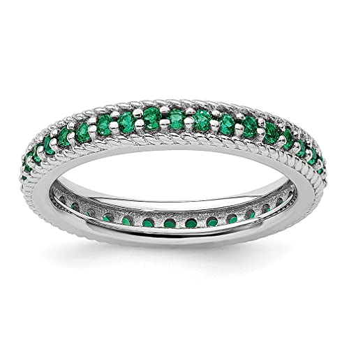 Emerald Eternity Band