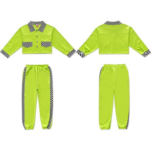Conjunto de disfraz K-pop para niñas 3 piezas miniatura 6