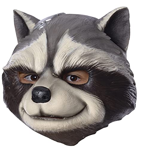 Rubies Guardians of the Galaxy Deluxe Child's Rocket Raccoon 3/4 Mask