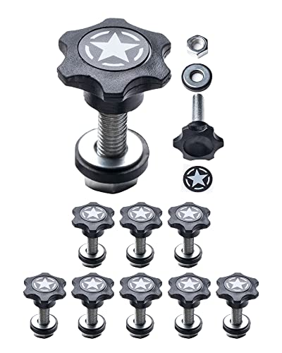 Image of GPCA GP Star Thumb Screws, M8 Bolt Set for Ford Bronco