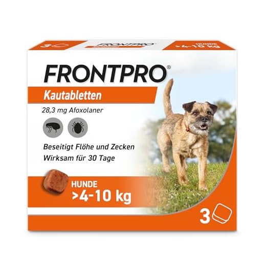 FRONTPRO Hund Kautablette gegen Parasiten