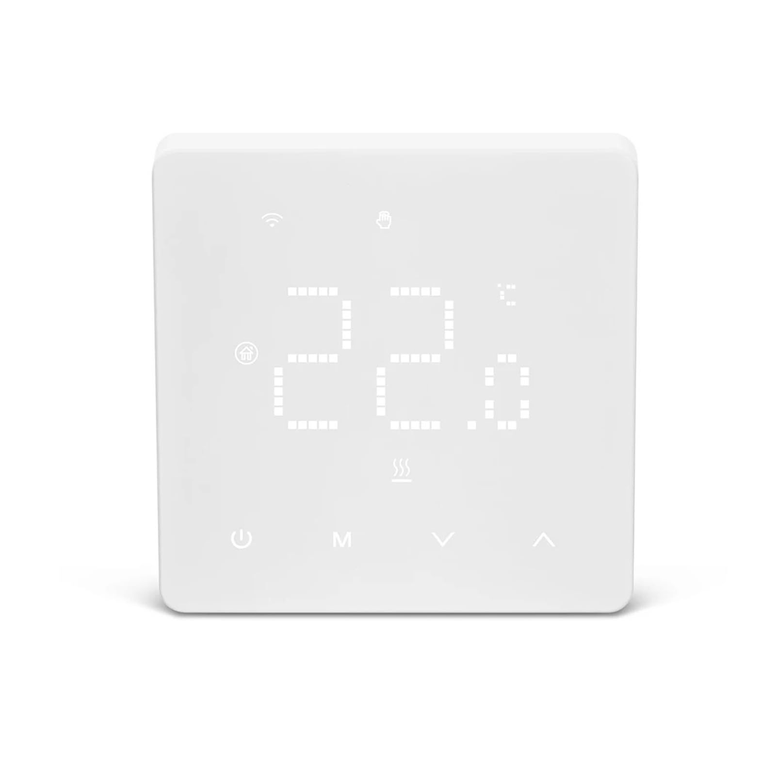 Termostato WiFi Controlador de Temperatura Ambiente for Agua/Caldera de Gas eléctrica for calefacción por Suelo Radiante