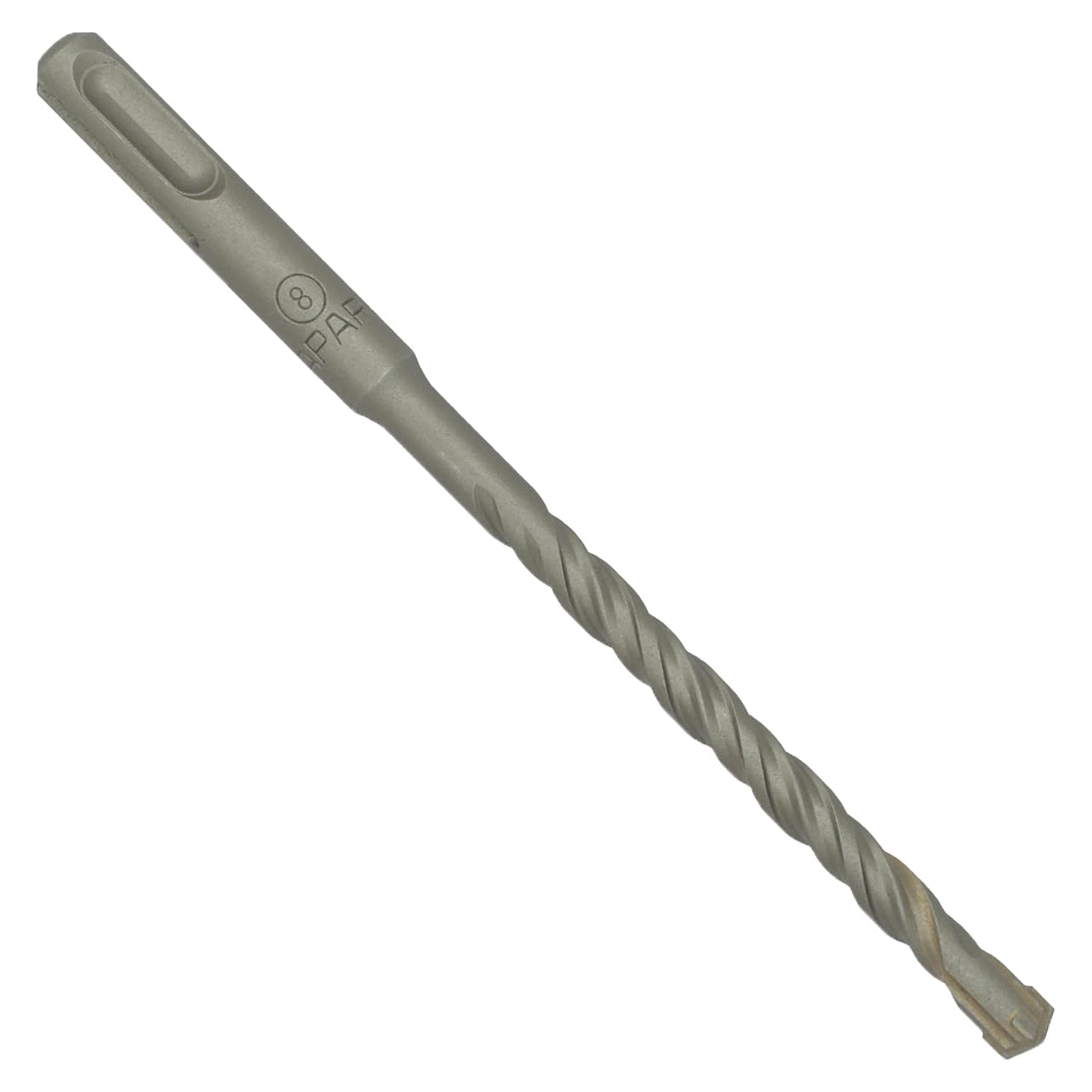 Taparia HDC 8160 Steel (8 x 160mm) Cross Tip Plus Hammer Drill Bit (Silver)