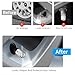 XIGRALUCK Tire Valve Stem Cap for Nissan Metal Tire Stem Cover with Belt O-Ring Air caps Sports Accessories 4 Pack