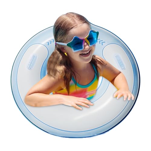 Los flotadores de la Playa, Los flotadores de la Piscina,La Piscina Flota Anillo de Natación con asas - Tubo de agua de Natación Plegable para Vacaciones al aire libre río Lake River
