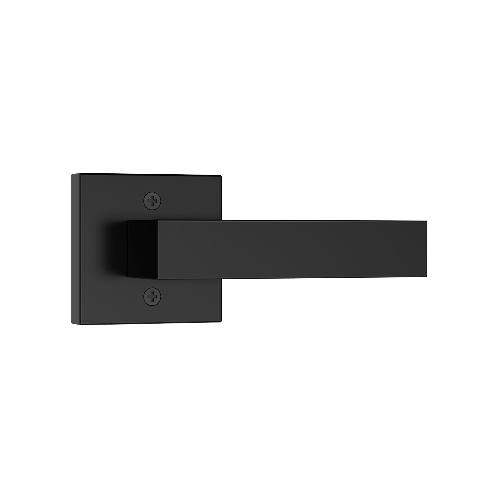 Estmoon Door Locks for Front Door, Matte Black Exterior Door Handle and Single Cylinder Deadbolt Lock, Heavy Duty Modern Square Front Door Handle and Deadbolt Set, Commercial Locks for Doors, 1 Pack — Amazon image 26