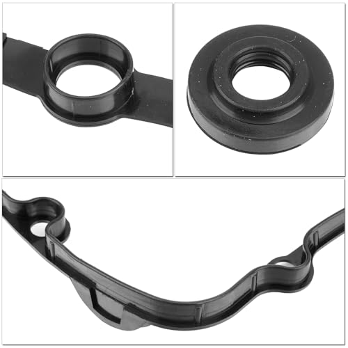 Image of 11129070990 Valve Cover Gasket Sets Compatible with 99-03【BMW】 320I /323CI /323I /323IS /325CI /325I /325XI /328CI /328I /328IS /330CI /330I /330XI /525I /528I /530I /X5 /Z3 /Z4 2.0L 2.5L 2.8L 3.0L L4 VS50368,VS50626R