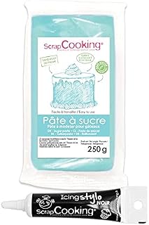 Blue Sky sugarpaste Vanilla Flavour + Icing Black Pen