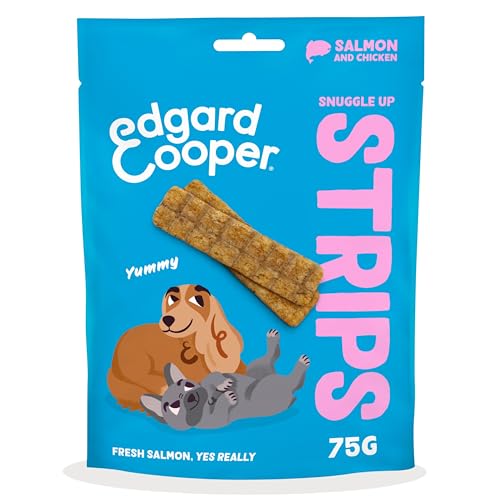 Edgard Cooper Premios para Perros, (Plátano, 1 x 400g), Galletas para Premiar, Sin Cereales, premios para Perros Veganos, bocaditos para Entrenamiento llenos de Fruta Fresca