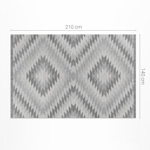 Tapis de terrasse rectangulaire anti-UV pour sol extérieur et balcon - 4