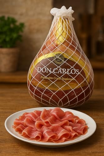 Prosciutto Crudo Stagionato Don Carlos 6,5 kg Disossato – Carne