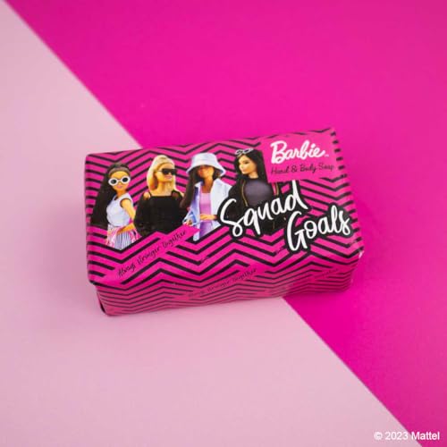 The English Soap Company - The Barbie™ Collection Wrapped Soap 190g - (Squad Goals), 190 g (Pack of 1) - Image 2