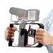Ulanzi U Rig Pro Video Rig for iPhone, Phone Stabilizer Rig w Triple Cold Shoe Mount,Phone Tripod Mount for iPhone 11 Pro Max XS Max X 8 7 6 plus OnePlus 7 Pro Samsung Google Pixel Vlogging Filmmaking
