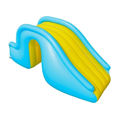 Sdlnklm Scivolo Gonfiabile per Piscina per Bambini Piccoli, Adatto a Piscine Fuori Terra in Giardino.