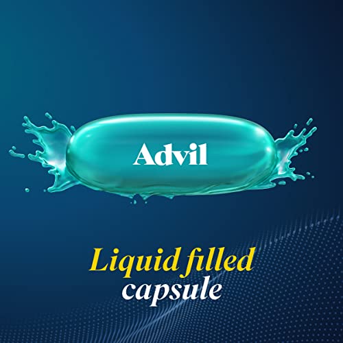 Advil Liqui-Gels Pain Reliever And Fever Reducer, Pain Medicine For Adults With Ibuprofen 200Mg For Headache, Backache, Menstrual Pain And Joint Pain Relief - 80 Liquid Filled Capsules #TOP5