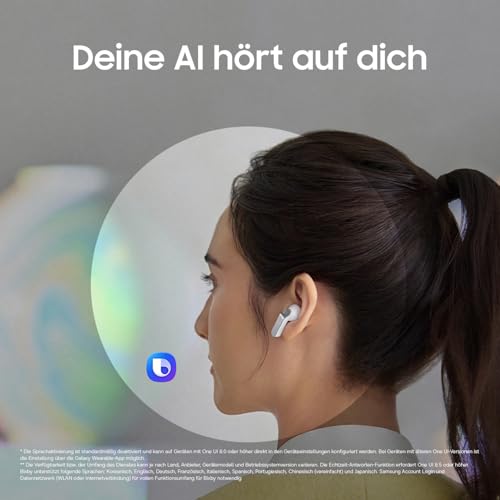 Samsung Galaxy Buds4, Black, 2 J. Herst.-Gar. [Exklusiv auf Amazon]