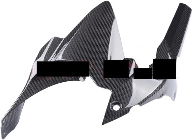 Motorcycle Air Heat Deflector Air Deflector for H2 SX 2018-2022 Full on Fiber Rear Tire Hugger Chain Mudguard Fairing Cowling Motorcycle Side Panel