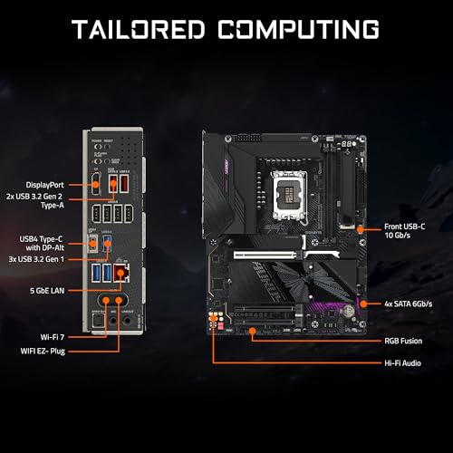 Image of GIGABYTE Z890 AORUS Elite Duo X Intel LGA 1851 ATX Motherboard, Support Core Ultra (Series 2), DDR5, 16+1+2 Power Phase, 5X M.2, PCIe 5.0, USB4, WiFi 7, 5 GbE, EZ-Latch, D5 Bionic Corsa