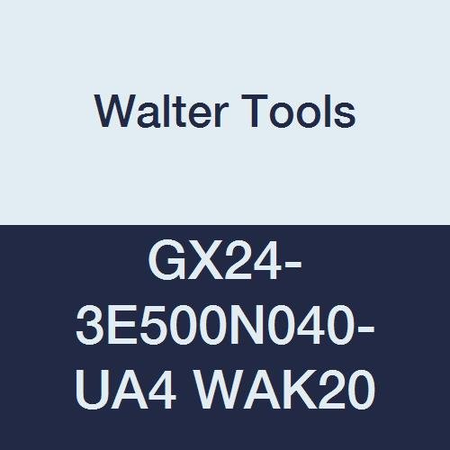 GX24-3E500N040-UA4 WAK20 Carbide Tiger-Tec Grooving Indexable Turning Insert, 0.016" Corner Radius (Pack of 10)