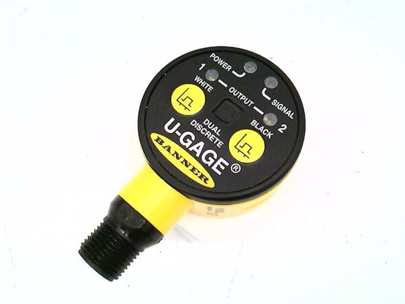 BANNER ENGINEERING T30UHPBQ-CRFV (77337), EURO 5-PIN QUICK-DISCONNECT CONNECTOR, HI-LO FILL LEVEL OPERATION: OUTPUTS: DUAL DISCRETE PNP, INPUT: 12-24 VDC, PTFE PROTECTIVE BEZEL WITH M36 MOUNTING THREA