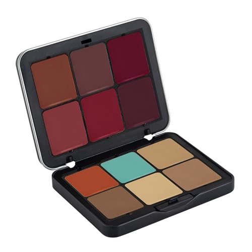 Image of MARS Cover Rangers Creamy Concealer and Corrector Palette | Include Lip & Cheek Tint | Easy to Blend & Lightweight Concealer for Face Makeup (24 gm) (04-MULTICOLOR)