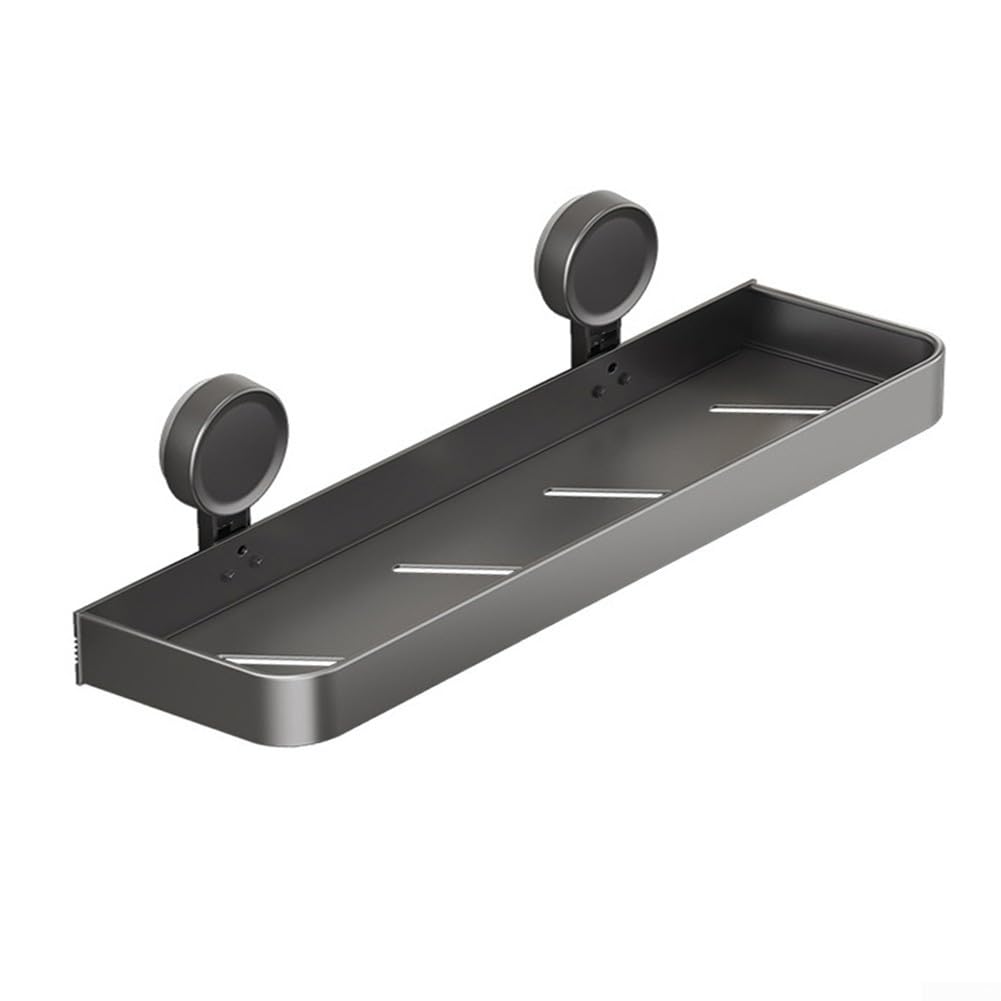 Support de salle de bain à ventouse mural avec drainage inférieur 30cm