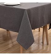 Rechthoekig tafelkleed, rechthoekig tafelkleed, elegant katoenen