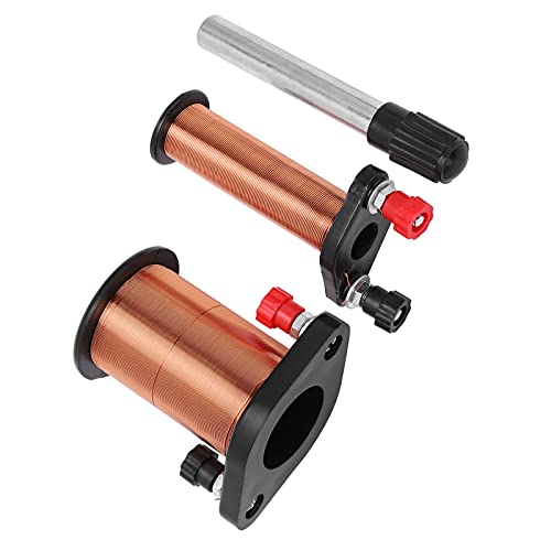 Image of Magnetoelectronic Coil Wiring, Demonstration Secondary Coil Induction Coil Electric Magnetic Coil Miniature Electromagnetic Electromagnetic Induction Solenoid for Physics Teaching