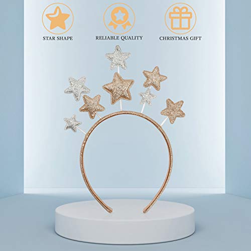 Minkissy TUN49V946SHJ2UO1573CD99 Glitter Star Headband Christmas Party Headband Hair Accessories thumb #1