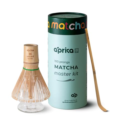 Polvo de té matcha japonés 30 g con set completo miniatura 5
