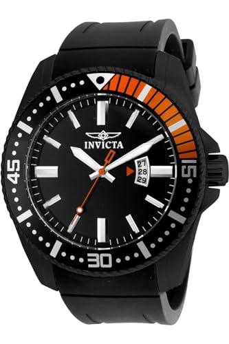 Invicta Men's 21449 Pro Diver Analog Display Japanese Quartz Black Watch