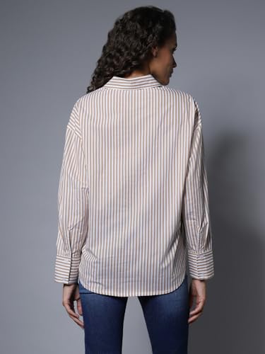 Image of HIGH Star Women's Cotton Boxy Fit HSWSHW23508 S2 Shirts