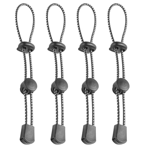 VYIBPDY Soporte para bastón para Exteriores,4 piezas Mochila Soporte para Bastones de Senderismo,Equipo de Hebilla para Poste de Trekking,Hebilla de plástico,Cuerda elástica