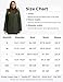 wantdo Women's Quilted Winter Coat Insulated Snow Jackets with Hood Army Green M