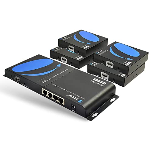 OREI 1x4 HDMI Extender Splitter Over CAT6 #TOP2
