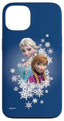 Disney Frozen Anna and Elsa Sisters and Snowflakes Case for iPhone 13