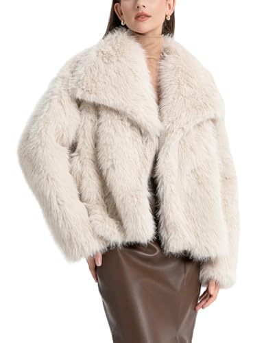 Veste d'hiver courte pour femme Sukany manteau fausse fourrure polaire manches longues chic