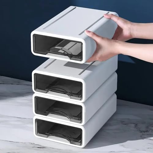 Boîte de rangement empilable ModuloDesk à tiroir superposable pour bureau - 3