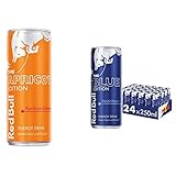 Set: Red Bull Energy Drink Apricot Edition, EINWEG (24 x 250 ml) & Red Bull Energy Drink Blue Edition, EINWEG (24 x 250 ml)