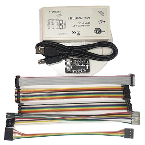 unknowns DLC10 USB Descargar Cable JTAG Programmer Cable de Plataforma Xilinx para FPGA CPLD Support XP / WIN7 / WIN8 / Linux CY7C68013A Cable de Plataforma USB ⅱ