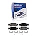 Detroit Axle - Front Brake Kit for Lincoln LS Ford Thunderbird Jaguar S-Type Drilled & Slotted Disc Brake Rotors Ceramic Brakes Pads Replacement - [11.81