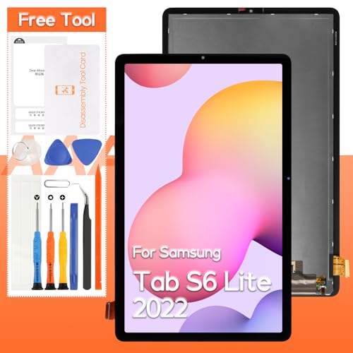 Écran Samsung Tab S6 Lite 2022 LCD tactile noir SM-P613 réparé