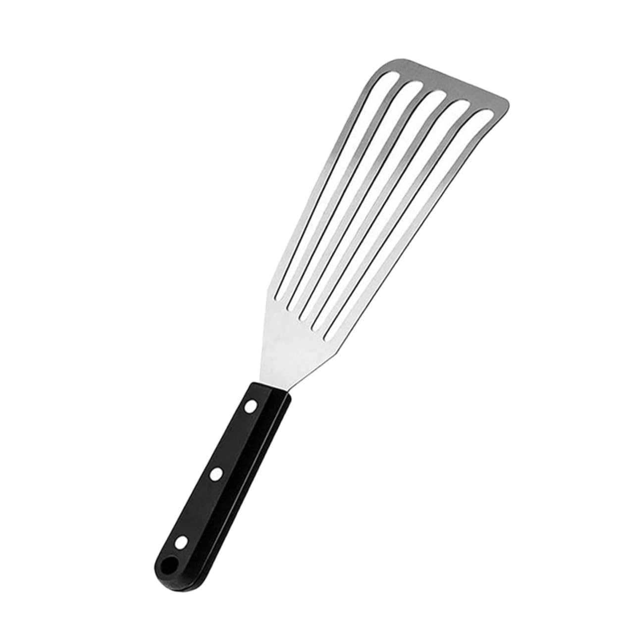 UPKOCH 5 Stück Fischspatel mit Schlitzen Robuster Pfannenwender für Steak Eier und Ergonomischer Küchenspatel für Zuhause Restaurants und Hotels Multifunktionales Kochwerkzeug
