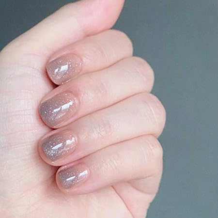 Amazon 可愛い 優雅ネイル シルバー きらめき 24枚入 原宿 和風 夢幻 和装 手作りネイルチップ 結婚式ネイルチップ Mallnoo ジェルネイル 通販