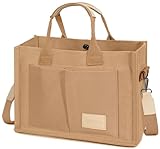 Tote Bags for Women Canvas Tote Purse Crossbody Bags with Pockets Top Handle Shoulder Handbags Satchel Bags for Work
